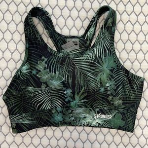 Stronger Sweden palms sports bra like new
